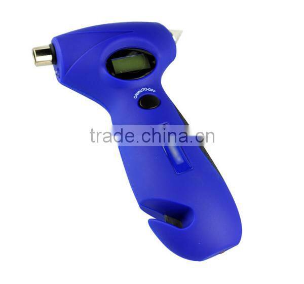 5 in1 Hand held 150psi digital tire pressure gauge for testing car