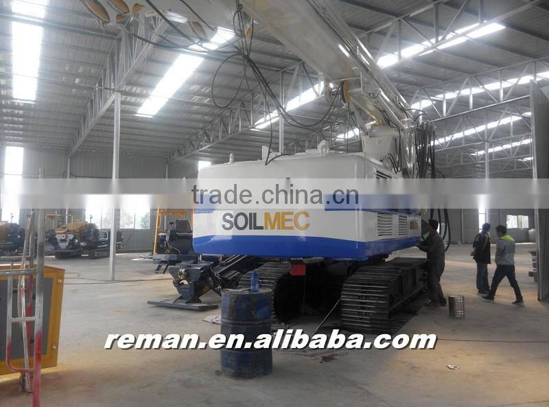 Used Soilmec R416 Rotary Drilling Rig, Crawler Drill Rig