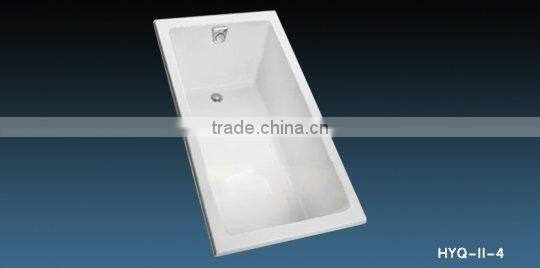 supply drop- in cast iron enamel bathtub