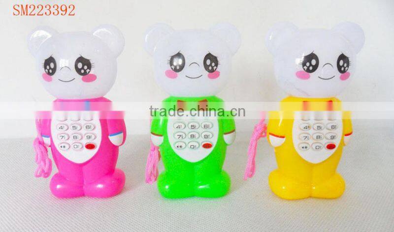 Lovely plastic mobile phone toy for kids