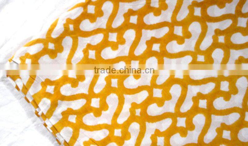 RTHCFC-20 Zik Zak Designer 100% Cotton Quality fabric Wooden block printed cotton Indian Traditional manufacturer Suppliers
