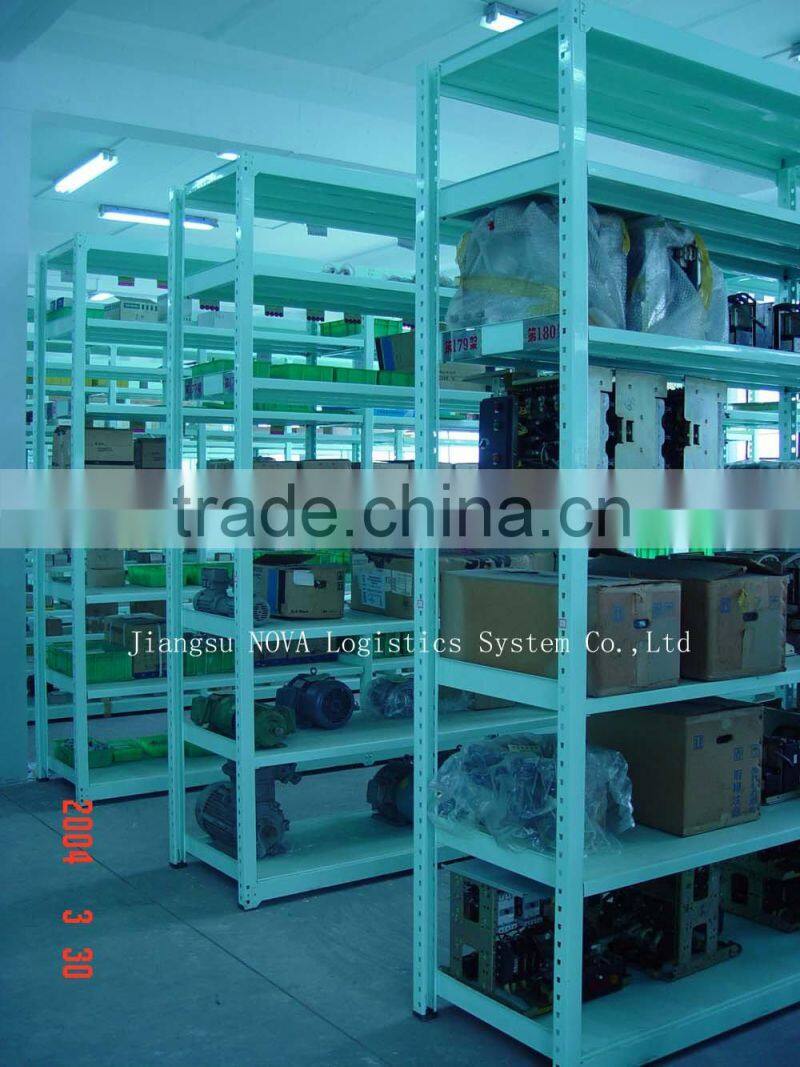 Angle steel shelving easy to install