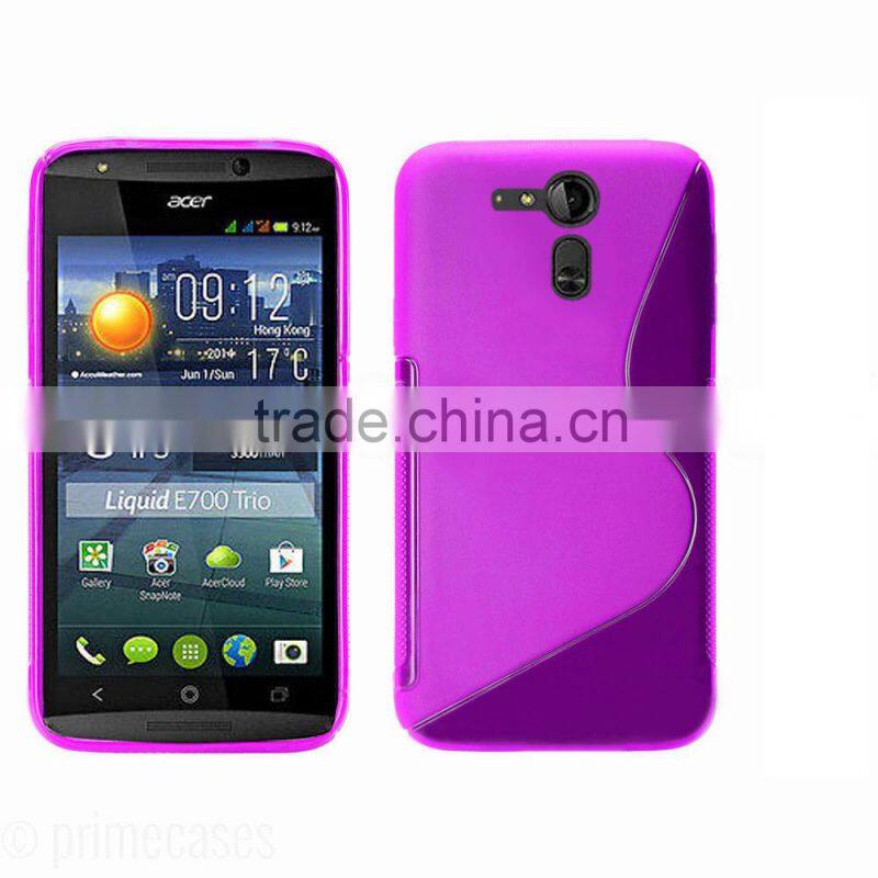 for Acer Liquid E700 tpu case with high quality factory price