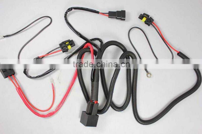 hot new 9006 hb4 xenon hid conversion kit relay wiring harness adapter strengthen wire cable 9006 xenon strengthen relay cable