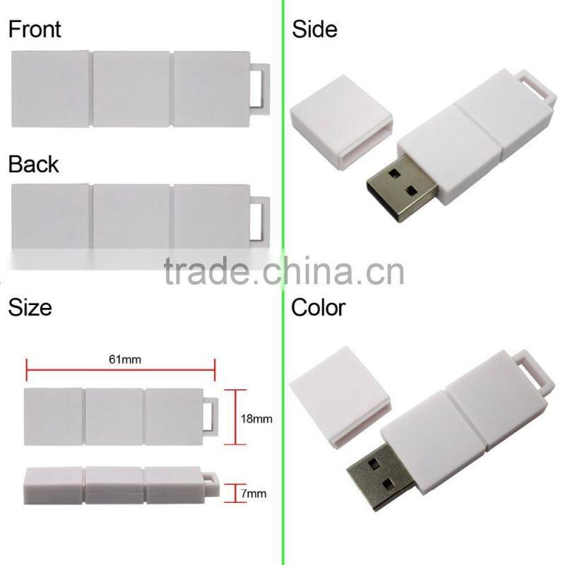 cute design promotional 1 dollar usb flash drive wholesale free logo
