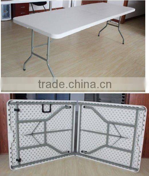 Wholesale Outdoor White Stong And Lightweight Cheap Durable Leisure Plastic Folding Table
