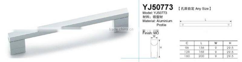 Aluminium handles, furniture cabinet handles, drawer pulls