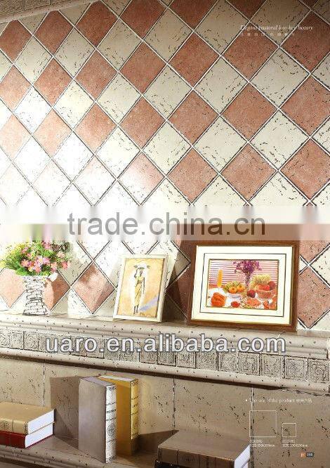 Non-slip decoration luxury polished porcelain archaized glazed tile