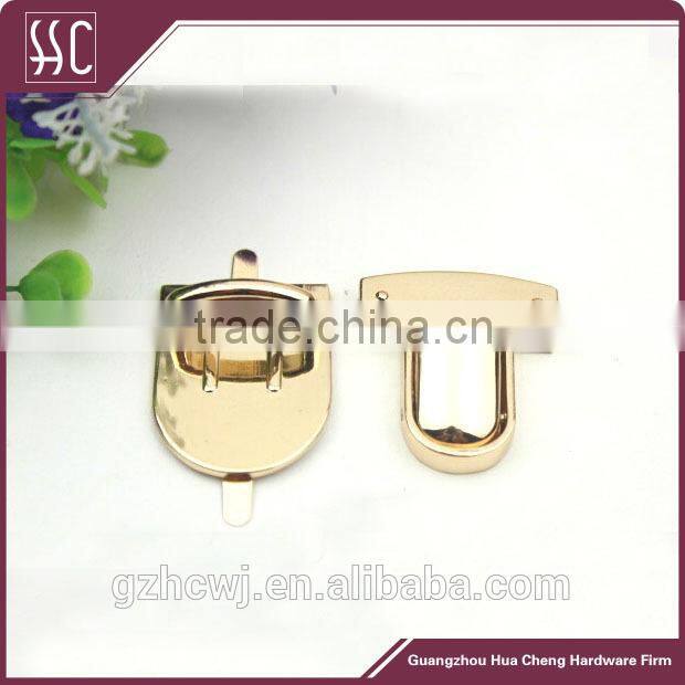 38mm metal lock, metal lock for bag accessory made in China, Guangzhou metal lock