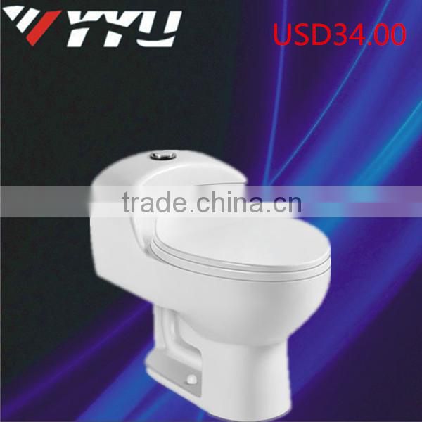 bathroom on sale wc toilet one piece toilets Siphonic S-trap 300mm toilet color toilet cheap toilet South America market Y8001