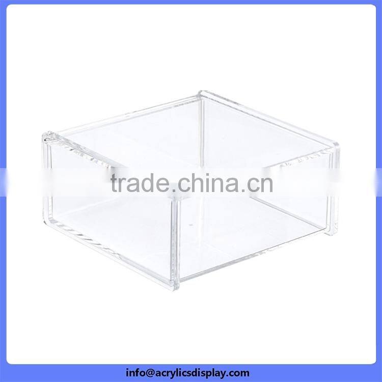 China manufacture super quality cube acrylic boxes