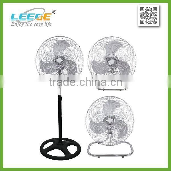 220V /110V industrial 3 in 1 18" fan