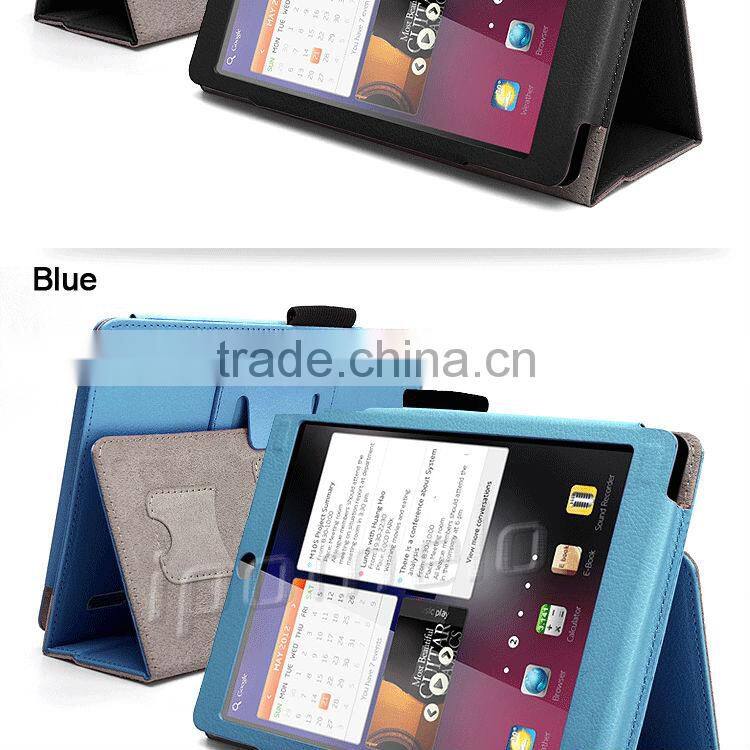 Flip leather tablet case leather tablet case for nextbook 7.85