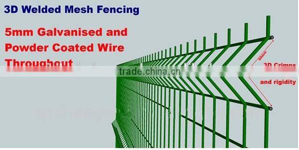 Low Price PVC Coated Triangle Bending Fence