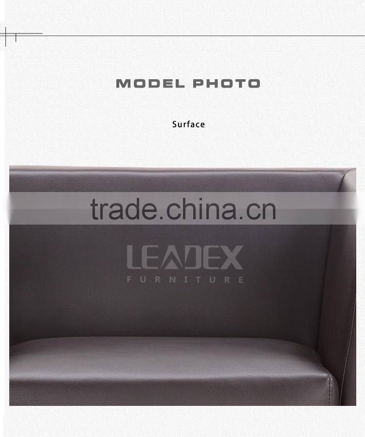 Hot selling office furniture comfortable commerical PU sofa