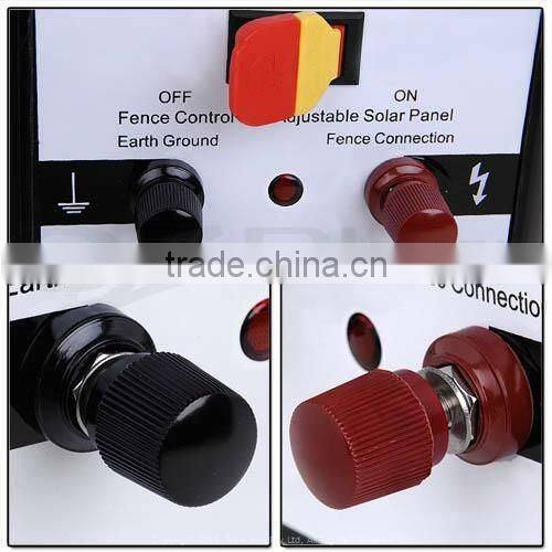 Solar Power fence charger 18km (Accept OEM Service)