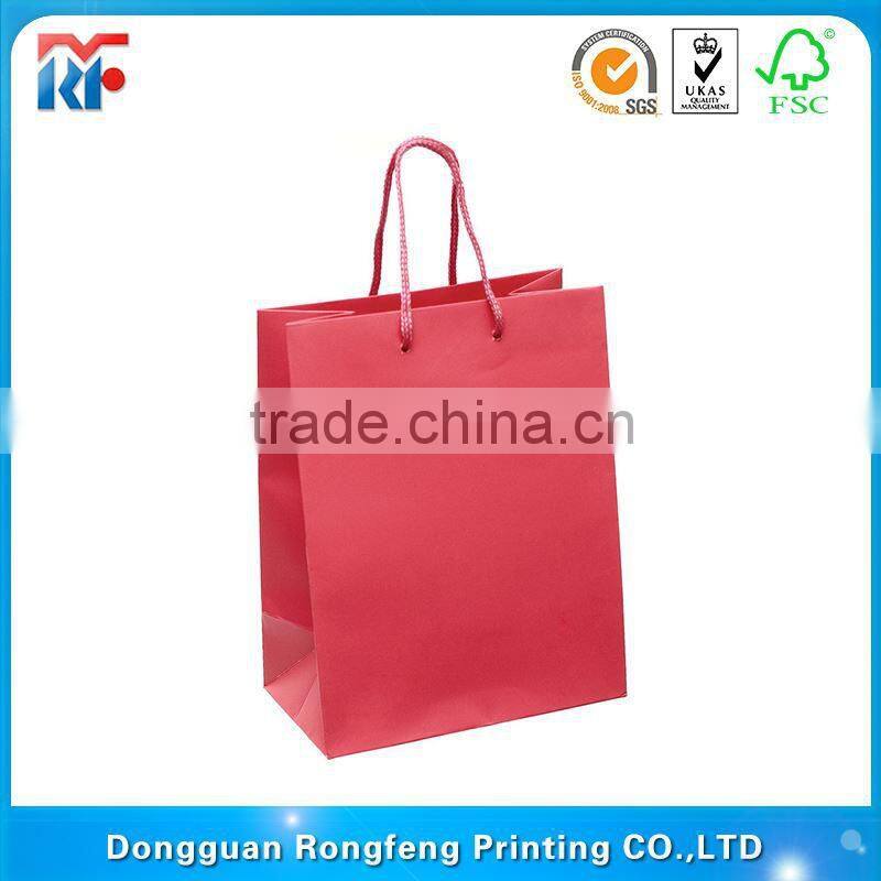 oem production customized kraft paper bag
