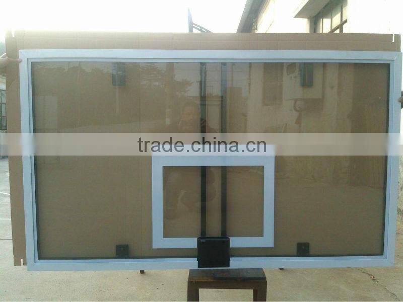 High standard tempered glass basketball backboard