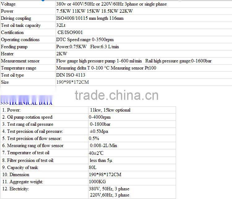 Bosch fuel injector nozzle tester