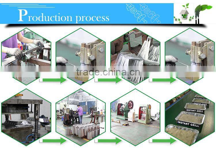 48*31*6 cm ONE TIME BBQ Charcoal Grill, BBQ Grill Instant Charcoal