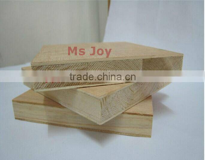 Raw and Melamine Blockboard for Furniture and Door Panel (Blockboard)