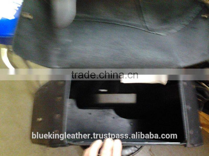 GENUINE COWHIDE LEATHER SADDLEBAGS