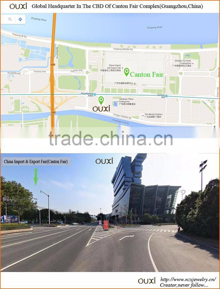 OUXI 925 sterling silver jewelry wholesale Made With Crystal Y20192