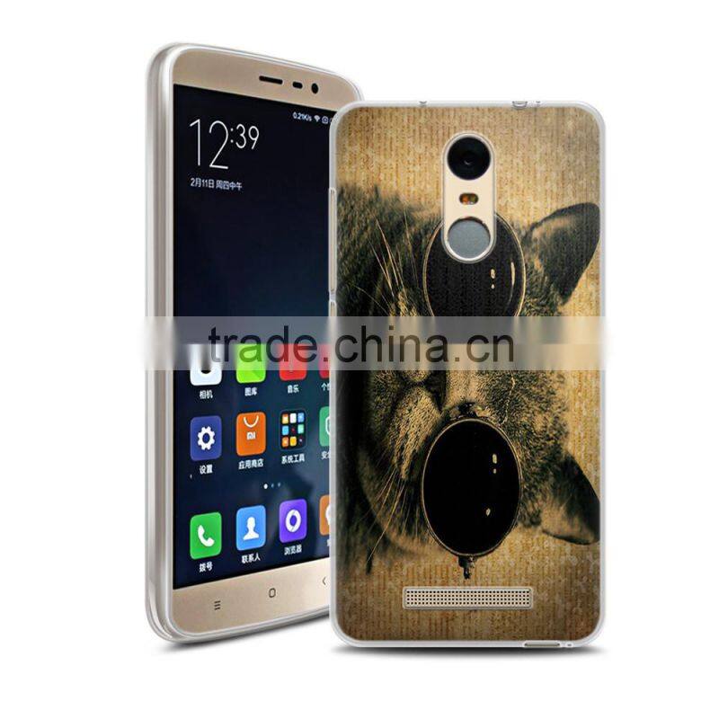 Instock Carton Art Printed Cute Flora Flowers Case For RedMI Note3 Animal Painting Soft TPU Cover For Xiaomi RedMI Note3