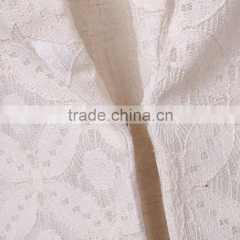 L020 Custom Design Lace Blazer Womens Long Blazer Jacket Wholesale