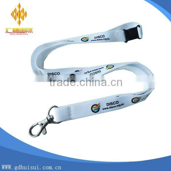 Transparent pvc badge holder lanyard