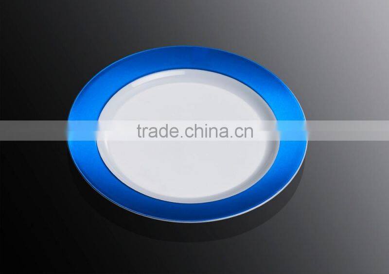 9"Plastic Round Disposable Dinner Plate