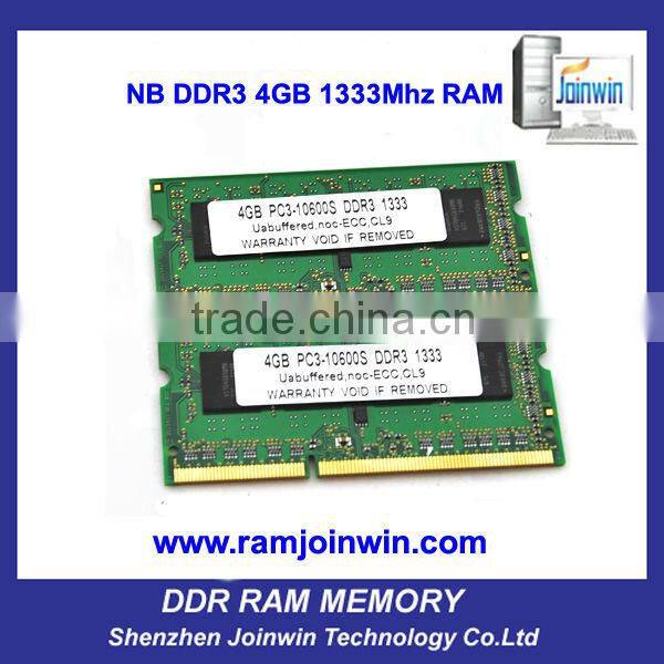 2013 Clearance stock ram memory 4gb ddr3 204 pin