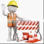 construction work clothes safety vest