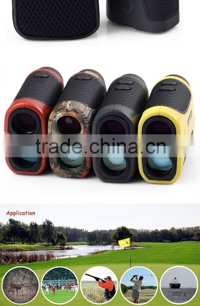BIJIA 400m 4X25 Outdoor Hunting Laser Rangefinder Golf Laser Rangefinder