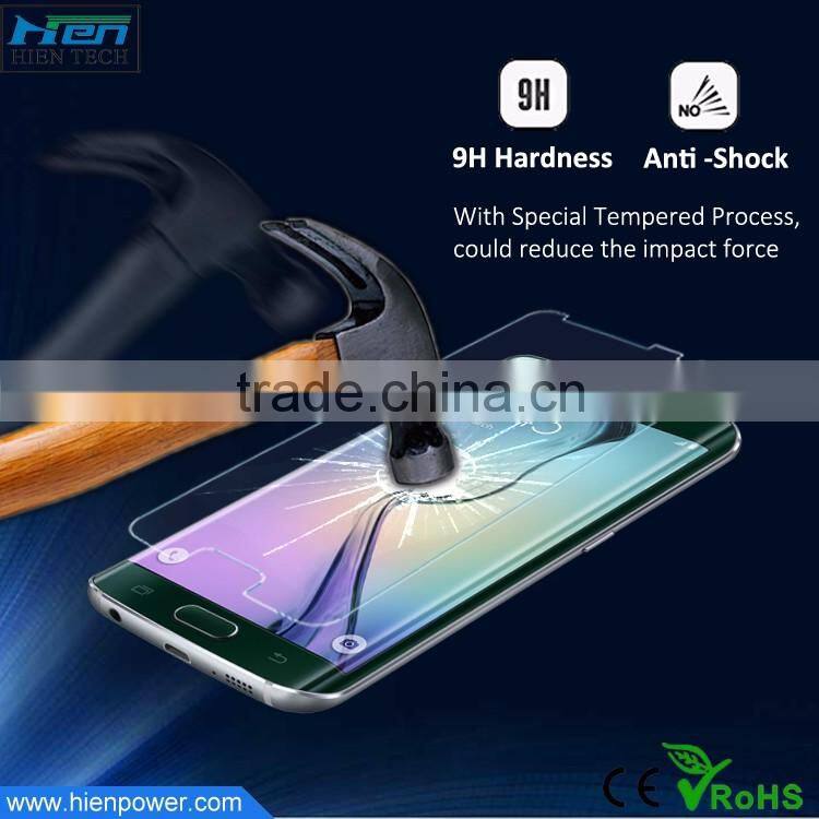 anti fingerprint and scratches security glass film screen protector for samsung galaxy S6