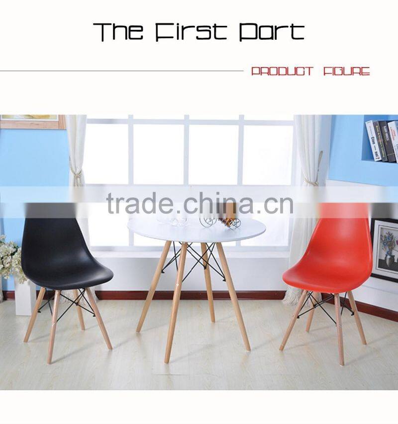 Hot Sale China No Folding Dining Table and Chair Set, MDF Dining Table