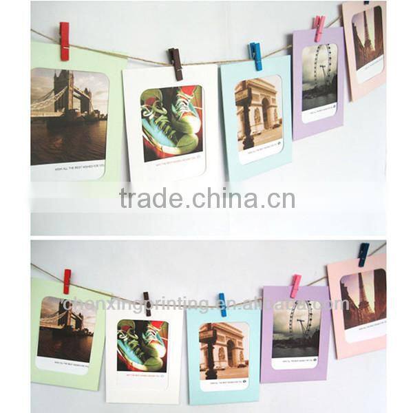 Free Standing Kraft Paper Card Picture Frame