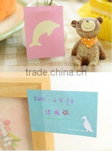 Shadow Animals Sticker Bookmark Marker Memo NotePad Sticky Notes