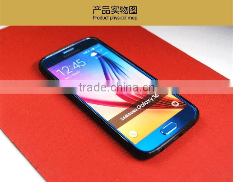 OCASE High Quality TPU Wood Back Cover Case for Samsung Galaxy S6 Edge for Samsung Galaxy S6 case