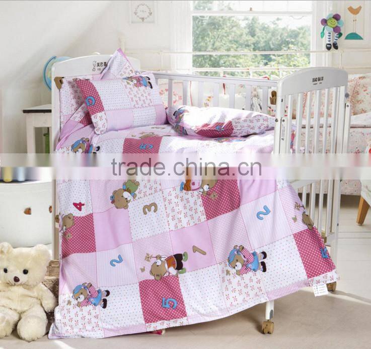 Luxury Lovely Baby Cotton Quilt Sets/ Kid Patchwork Quilt/ Children Cartoon quilts