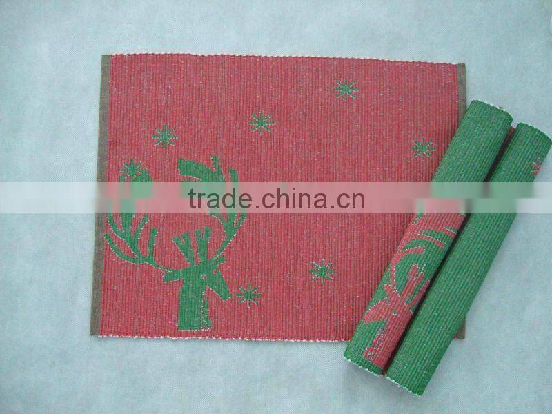 X-MAX RIBBED POLYCOTTON PLACE MAT