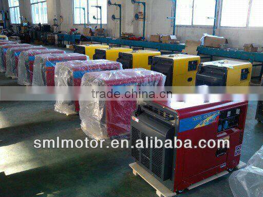 Air-cooled Single Phase Portable Diesel Generator Set
