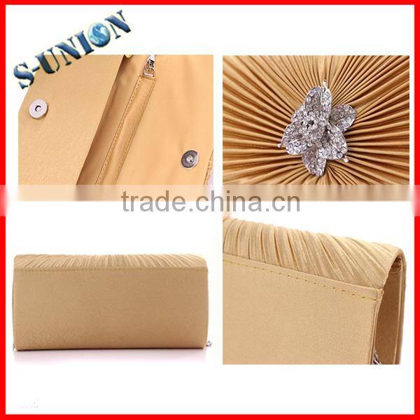 Luxury satin crystal stone evening bags,lady evening bag,bags