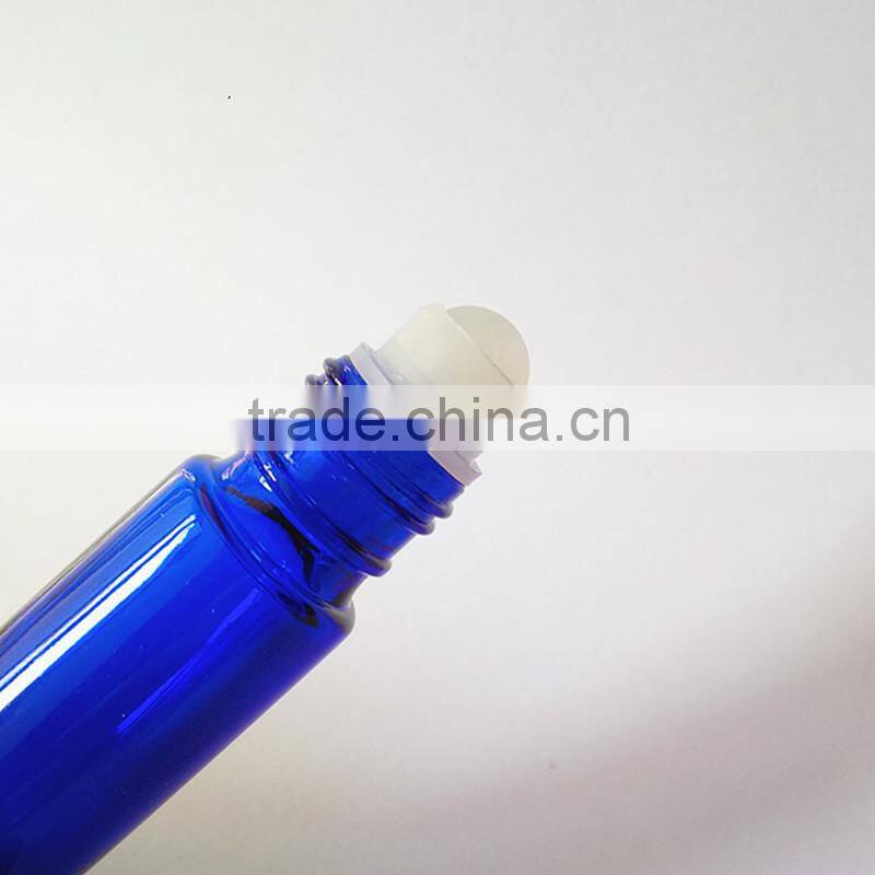 China perfume glass bottle manufacturer roll on perfume bottle with glass roll on ball and stainless steel roll on ball