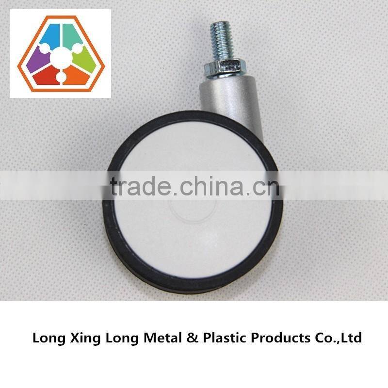 45*M6*20 PA6 Plastic Caster and Caster Wheel for Office and Furniture supplies