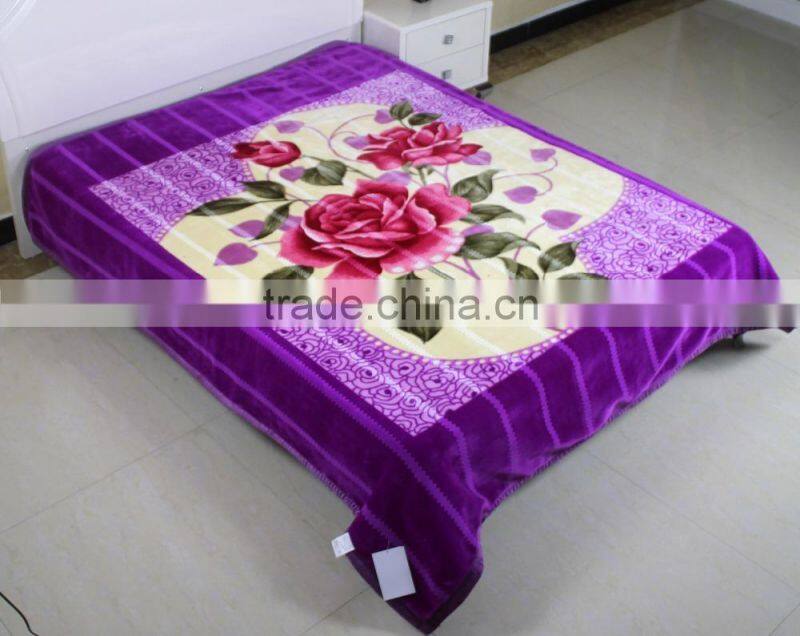 100% polyester 2-ply super soft mink baby toys promotion blanket