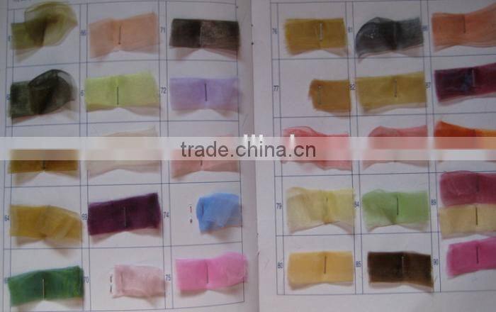 100%Polyester Scroll Embroidered Organza Table Overlay Round Overlay