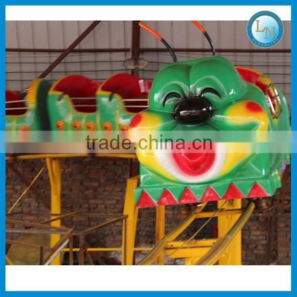 Electrical Design Track Train mini worm roller coaster wacky for sale