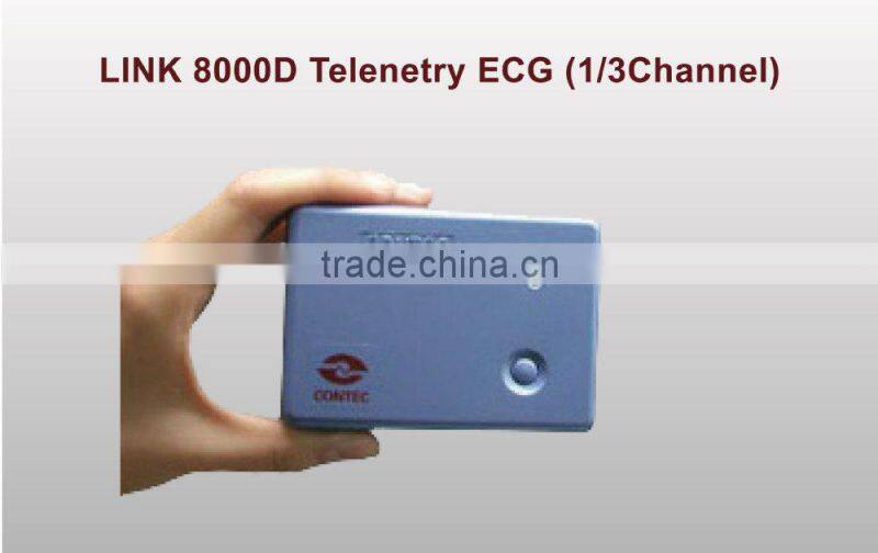 LINK 8000D (1/3Channel) Chinese good quality Telenetry ECG electrocardiogram