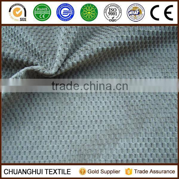 100% polyester jacquard velvet fabric for sofa